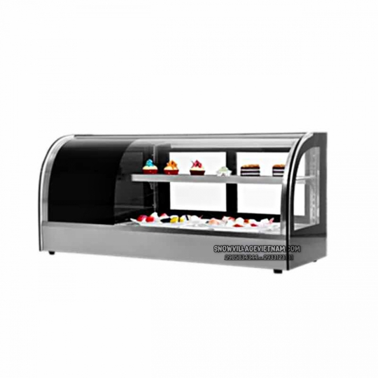 Tủ mát trưng bày sushi,bánh ngọt 1.2m SS-1.2