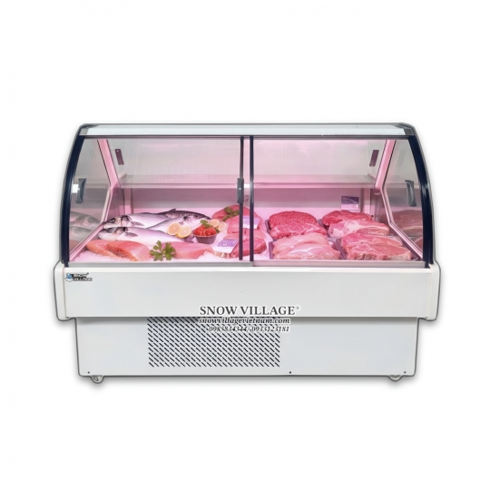 Tủ mát trưng bày thịt tươi 1.6m (coil) SC-1.6