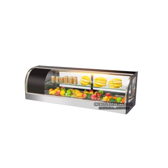 Tủ mát trưng bày sushi,bánh ngọt 1.2m SS-1.2