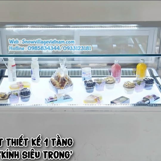 Tủ bánh kem 1 tầng