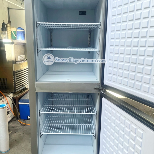 Tủ đông 2 cánh inox 2 chế độ SLLDZ4-538LS