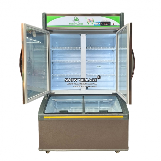 Tủ trưng bày trên mát-dưới đông cao cấp LCD-1198