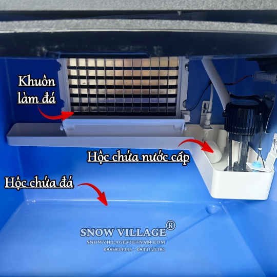 Máy làm đá viên 50kg/24h AP-50