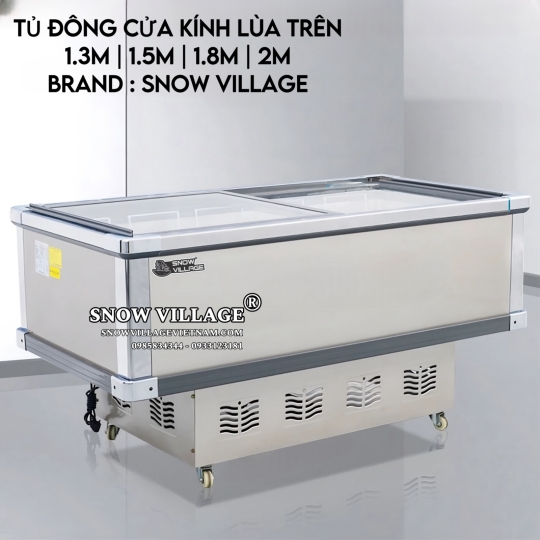 Tủ đông trưng bày cửa trên 1.5m SD/SC-1500