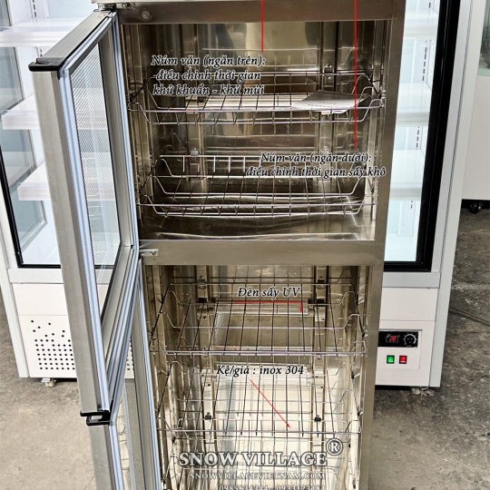 Tủ sấy tiệt trùng chén ly  YTP-380B
