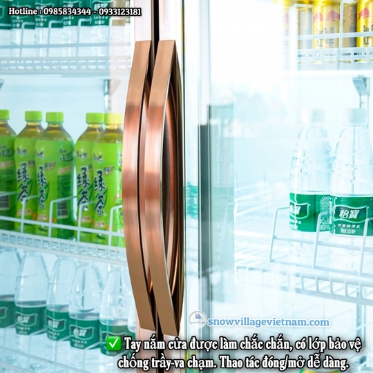 Tủ mát trưng bày 2 cửa (Quạt lạnh) LC-1200AF