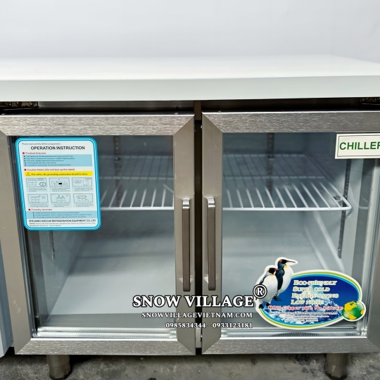 Bàn mát cửa kính 1.2m PLO.18L2CBL