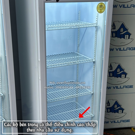 Tủ mát 1 cửa 258L