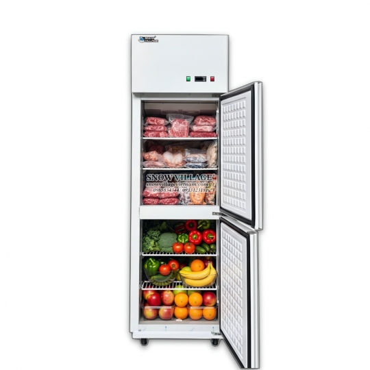 Tủ đông 2 cánh inox 2 chế độ SLLDZ4-538LS