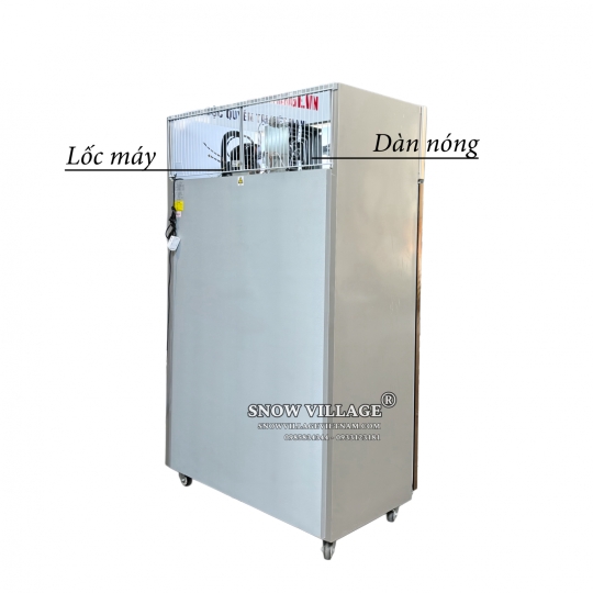 Tủ mát trưng bày 2 cửa (Quạt lạnh) LC-1200AF