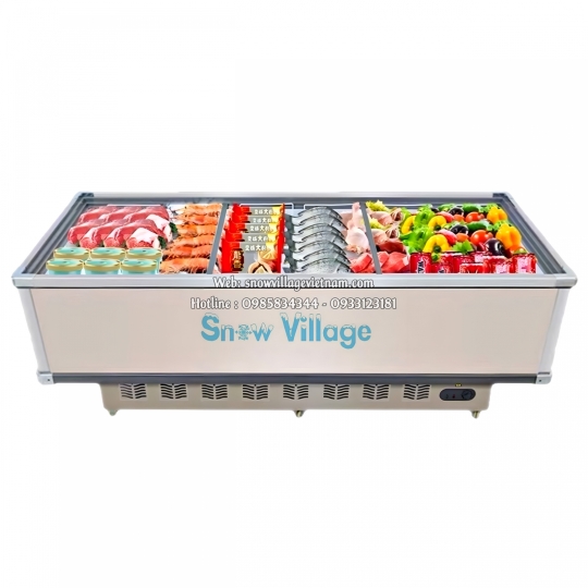 Tủ đông trưng bày cửa trên SD/SC-1800