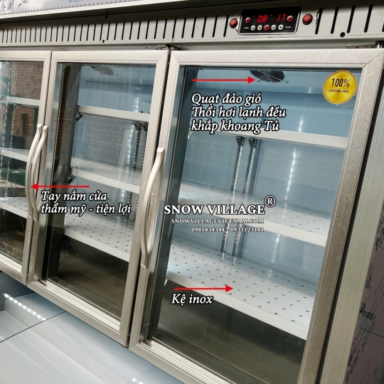 Tủ trên mát dưới đông 3 chế độ cao cấp DC-1800FY