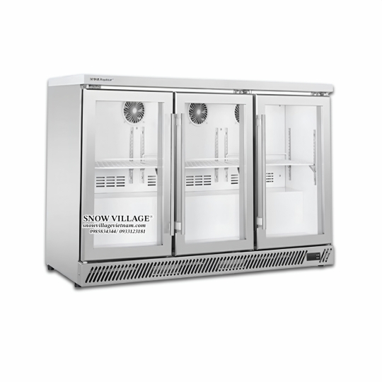 Tủ mát quầy bar 3 cửa kính BT-1350FS