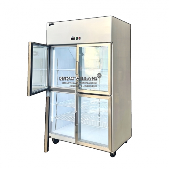 Tủ mát inox 4 cửa kính LC-1200CF4