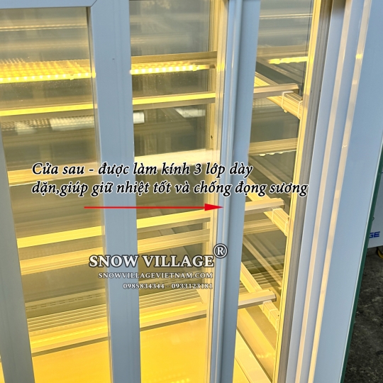 Tủ bánh kem 90cm 4 tầng GB-250-4L.Z4