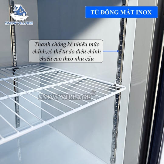 Tủ đông 6 cửa inox Coil SLLDZ4-1300L