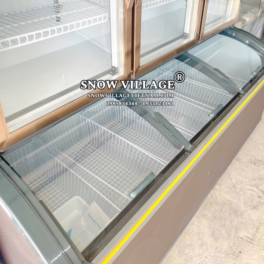 Tủ trưng bày trên mát-dưới đông cao cấp LCD-1756