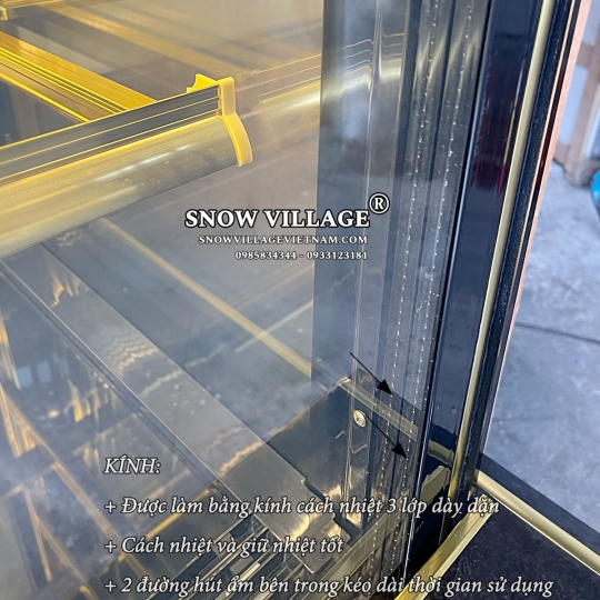 Tủ bánh kem 1.8m 4 tầng GB-500-4L.Z4