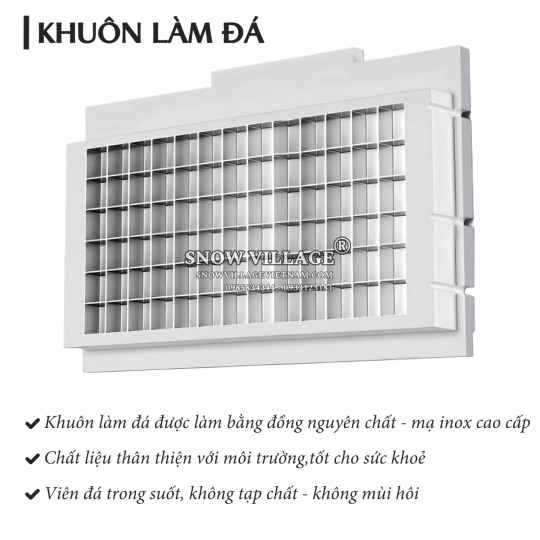 Máy làm đá 500kg/24h AP-500