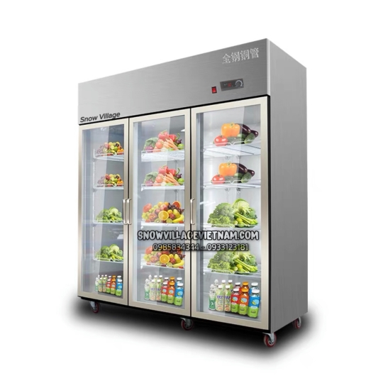 Tủ mát inox 3 cửa LC-1800CF