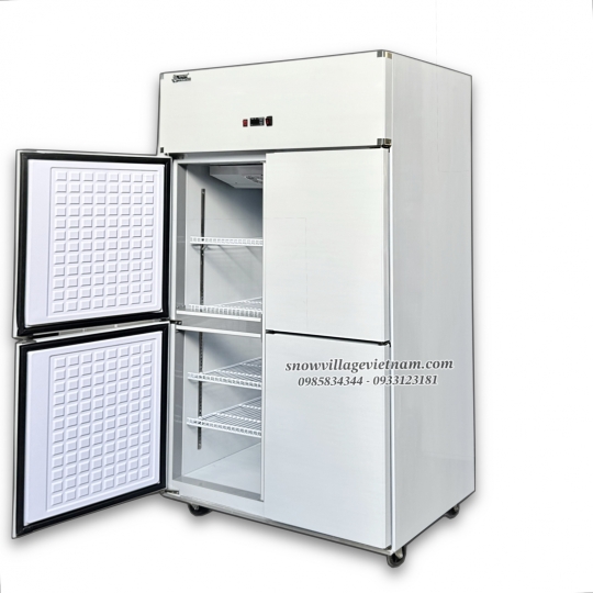 Tủ đông 4 cánh inox quạt lạnh SLLDZ4-820LD