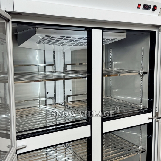 Tủ đông mát 4 cánh inox 950L