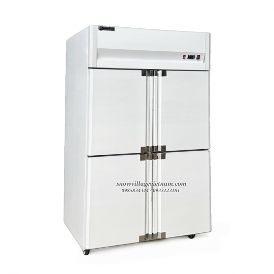 Tủ đông mát 4 cánh inox 950L