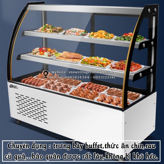 Tủ mát đa năng mở cửa trước DL-1.5