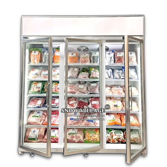 Tủ đông 3 cửa kính LD-1860FA