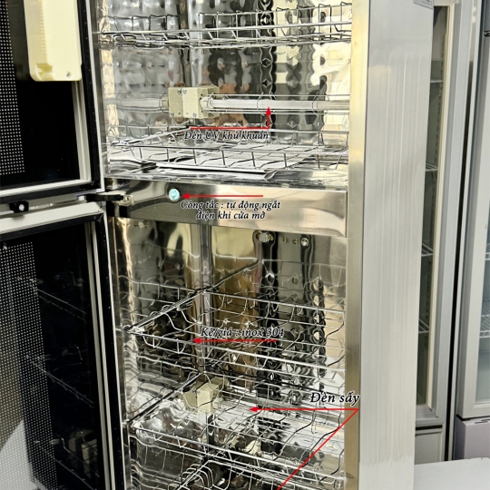 Tủ sấy chén YTP-138 Snow Village