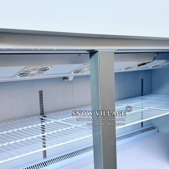 Tủ đông 6 cánh inox Quạt lạnh SLLDZ4-1300LD