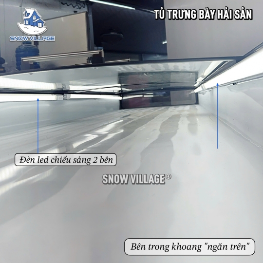 Tủ trưng bày hải sản 2.5m AD-2.5