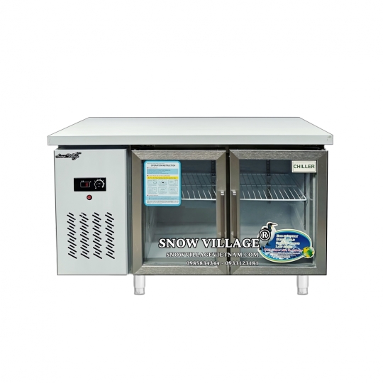 Bàn mát cửa kính 1.2m PLO.18L2CBL