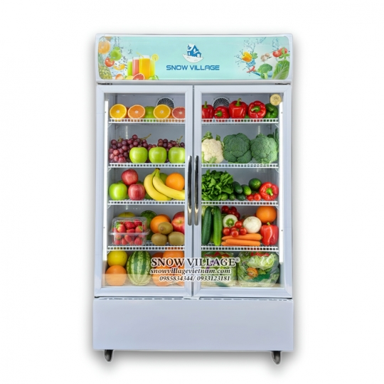 Tủ mát 2 cửa kính LC-1200X