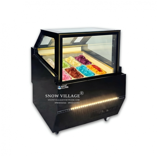 Tủ đông trưng bày kem tươi 8 khay BL-0.8V
