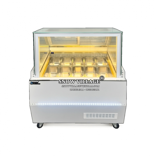 Tủ đông trưng bày kem 10 khay BL-1.0V