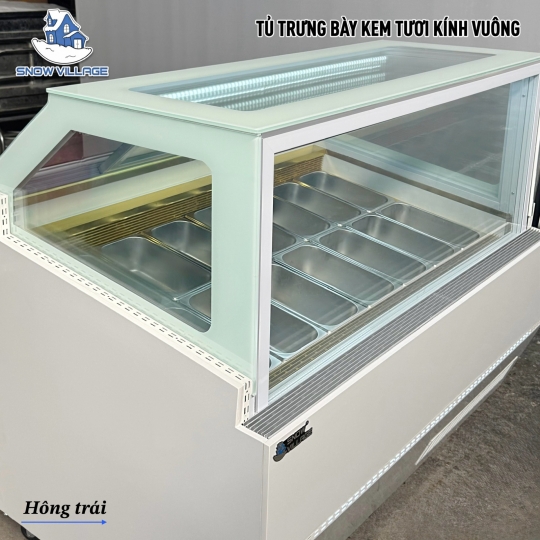 Tủ đông trưng bày kem 16 khay BL-1.6V