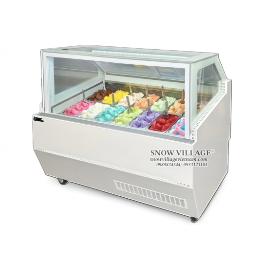 Tủ đông trưng bày kem tươi 14 khay BL-1.4V
