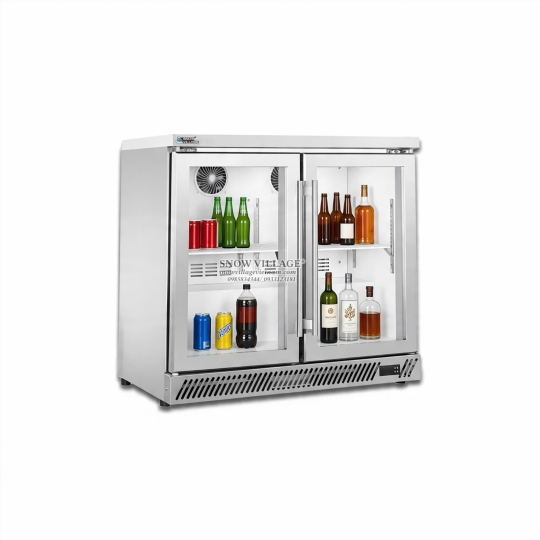 Tủ mát quầy bar 2 cửa kính BT-900FS