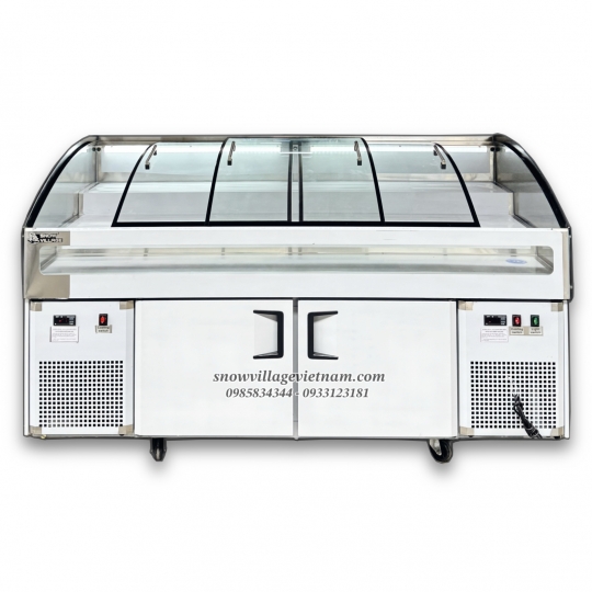 Tủ trưng bày trên mát-dưới đông (dạng nằm) BT-B1.8D