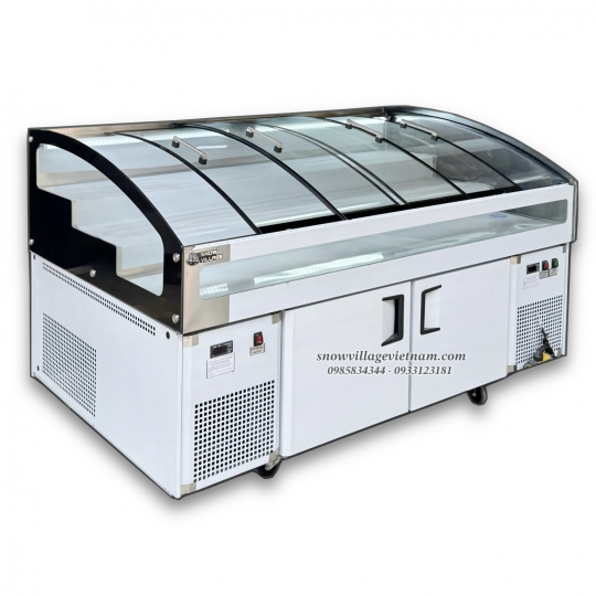 Tủ trưng bày trên mát-dưới đông (dạng nằm) BT-B1.8D