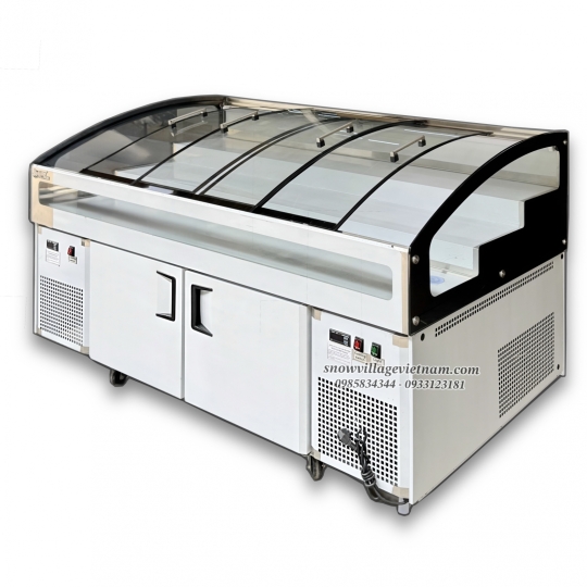 Tủ trưng bày trên mát-dưới đông (dạng nằm) BT-B1.8D