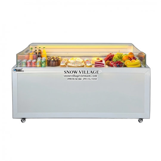 Tủ mát trưng bày siêu thị không cửa 1.8m KDG-1800VN