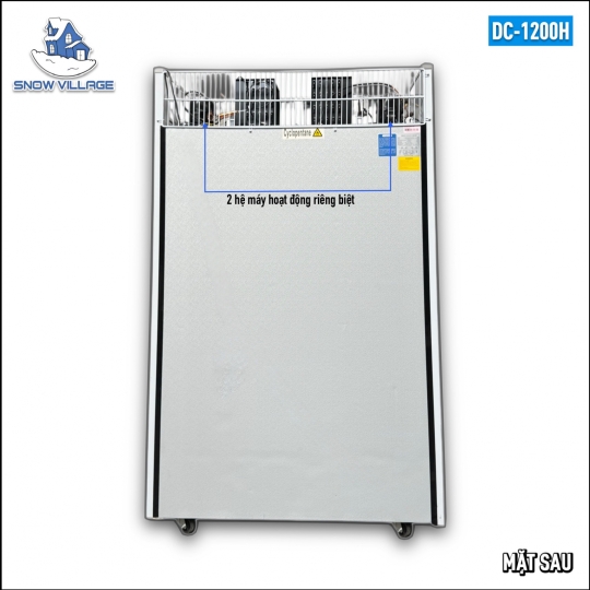 Tủ trưng bày trên mát-dưới đông DC-1200H