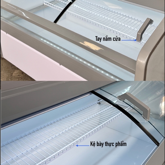 Tủ trưng bày trên mát-dưới đông DC-1200H