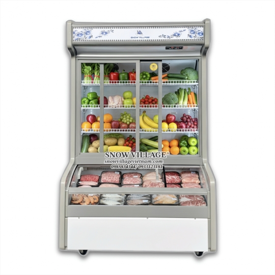 Tủ trưng bày trên mát-dưới đông DC-1200H
