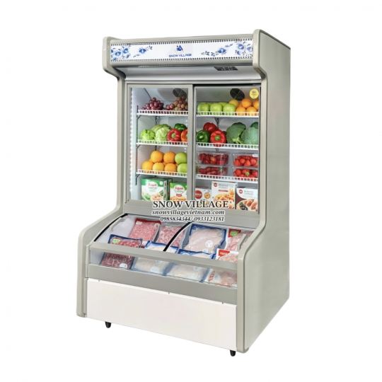 Tủ trưng bày trên mát-dưới đông DC-1200H
