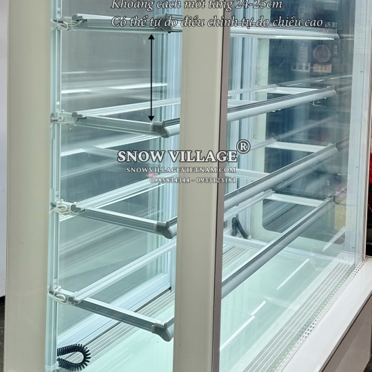 Tủ bánh 5 tầng 1.5m GB-350-4L.Z5