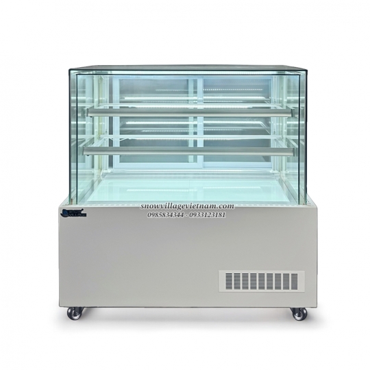 Tủ bánh kem thiết kế 1.2m 3 tầng DG-1200