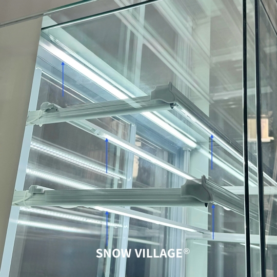 Tủ bánh kem thiết kế 1.2m 3 tầng DG-1200